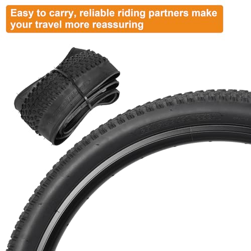 RUTU 2 Pack 26x2.35 Bike Tires with Inner Tubes for 26 Inch Cruiser