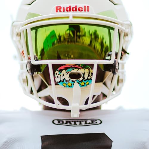 Battle Oxygen Football Mouthguard Astro - Breathable, Braces-Friendly, Impact Protection