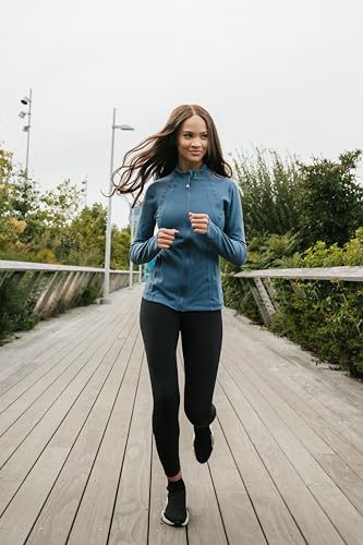 High Waist Ankle Leggings - Elastic Free V-Back Design