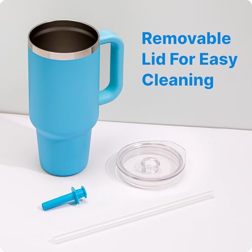 Bluwing Black Press-In Tumbler Lid for Hydro Flask 32oz & 40oz Travel Tumblers