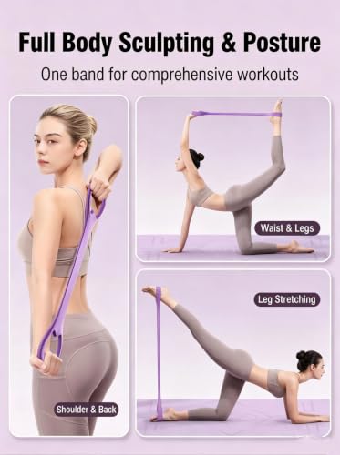 Figure 8 Resistance Band for Strength Training - Purple