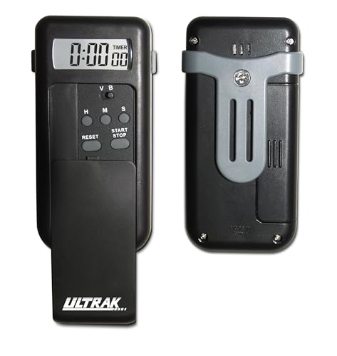 Ultrak T-5 Silent Vibrating Timer for Classroom & Exams, Count Up/Down