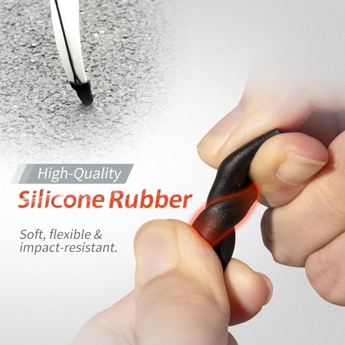 Recurve Bow Tip Protector 2-Pack - Soft Silicone Limb Guard