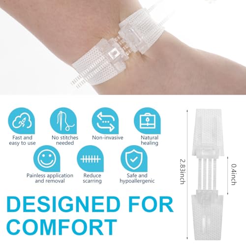 Sterile Wound Closure Strips - 5PCS First Aid Adhesive Bandages