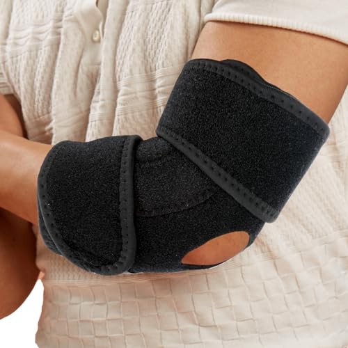 Elbow Compression Sleeve with Removable Strap - Variation 1