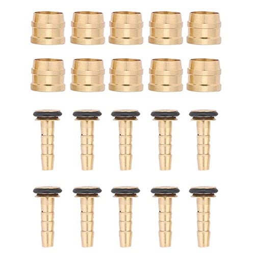 Hydraulic Brake Hose Olive Insert - 10 Set Connector for Bikes