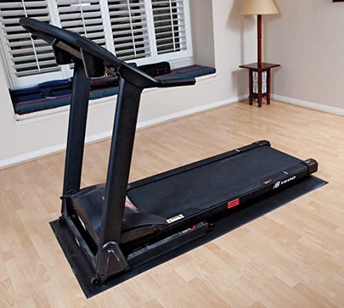 Extra Long Exercise Equipment Floor Mat - 78" Gym Protector