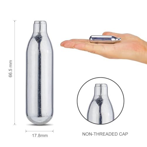 8G CO2 Cartridges - Non-Threaded High-Grade Cylinder - 10 Pack