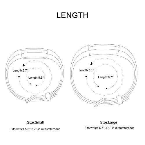 Replacement Bracelet Straps for Alta & Alta HR - Large Size