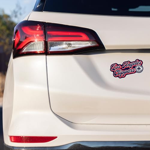4x6 Vinyl Sports Decal - Los Angeles Lakers Vintage Look