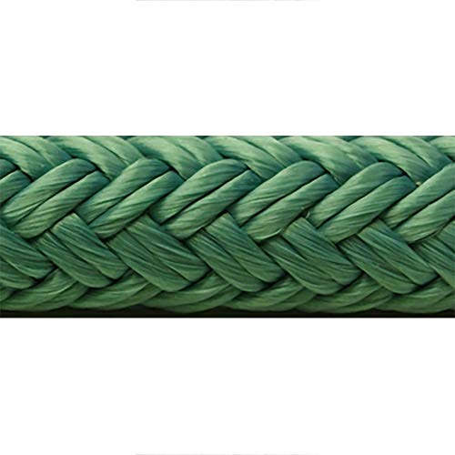 Double Braided Fender Line - Teal Green, 1/4 in. x 6 ft.