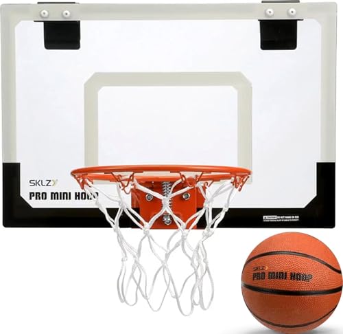Mini Indoor Basketball Hoop with Shatter-Proof Backboard and Ball