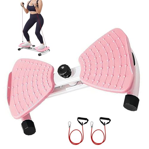 Ab Twister Machine with Resistance Bands - 330 lbs Weight Capacity