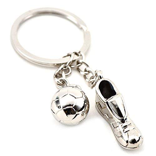 Football Keychain - Soccer Ball and Boot Novelty Gift