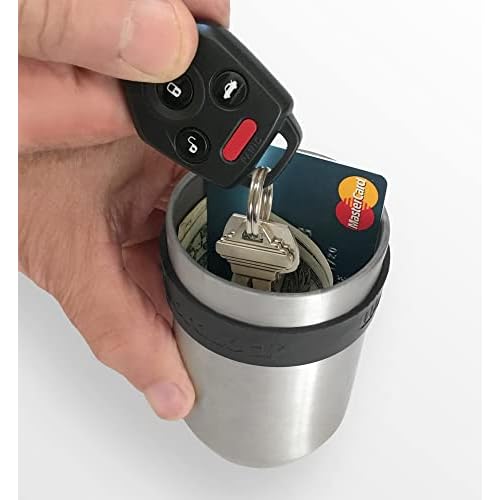 WordLock Key lock box ? large capacity Secure Realtor Storage Lockbox with 4 Letter Word combination - Indoor / Outdoor Use for surfers, beach and sports