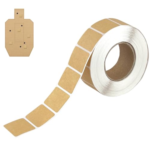 Shooting Target Pasters - 1000 Adhesive Stickers, 0.87 Inch