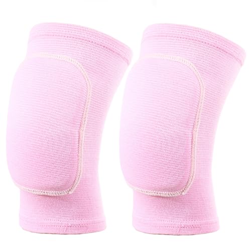 Elbow Pads Arm Sleeves for Volleyball & Tennis - Medium Pink