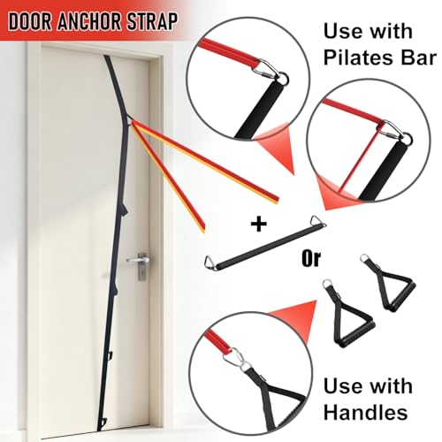 VEICK All-in-One Resistance Bands and Pull Up Assist Set for Home Gym