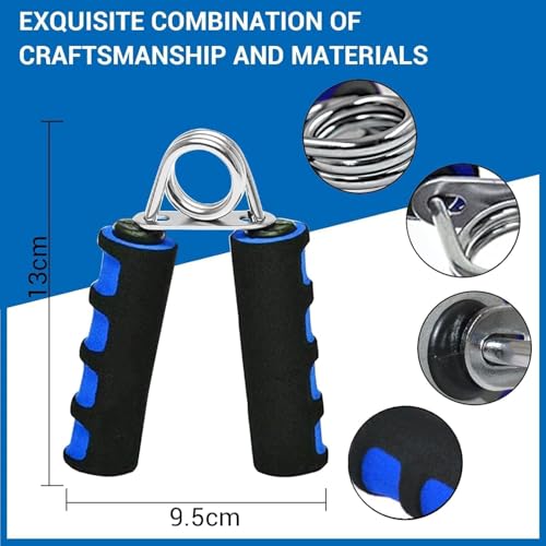 Hand Grip Strengthener Set - Soft Foam Exercisers for Strength Training
