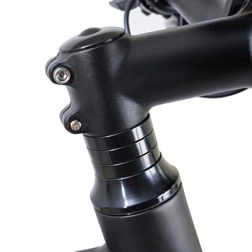 6-Piece Aluminum Bicycle Headset Spacers - 1 1/8 Inch (28.6mm) Handlebar Set