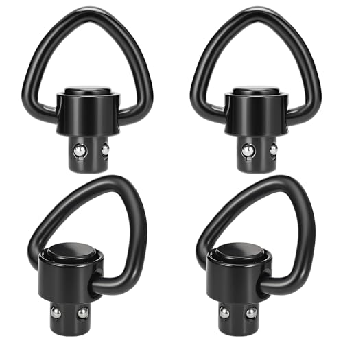 Quick Detach Sling Swivel Attachments - 4 Pcs 1" Heavy Duty
