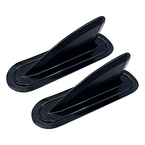 2 Pack PVC Tracking Fins for Kayaks, Canoes & Surfboards