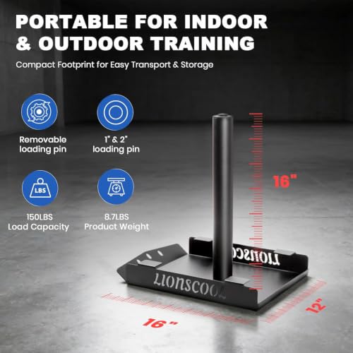 Weight Sled for Speed & Strength Training - 150 lb Capacity