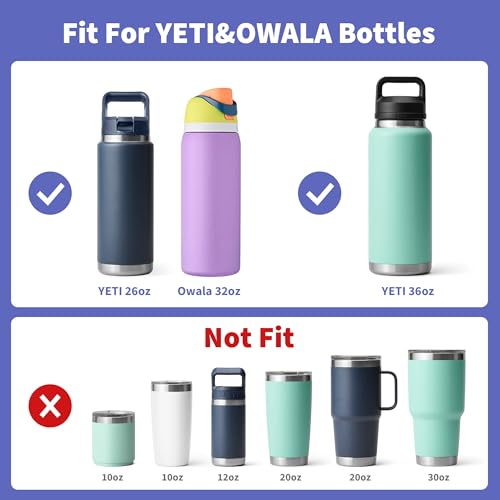 Silicone Boot Protector Sleeve for YETI 26 oz & Owala 32 oz - Mint