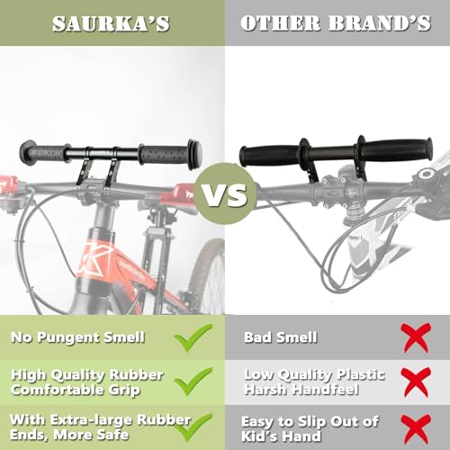 Kid Bike Seat with Front Handlebar for Mountain Biking - Foldable Pedals