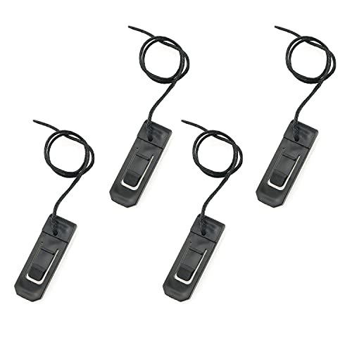 Surfboard Fin Clips - 4-Pack Detachable Center Fins for Inflatable Boards