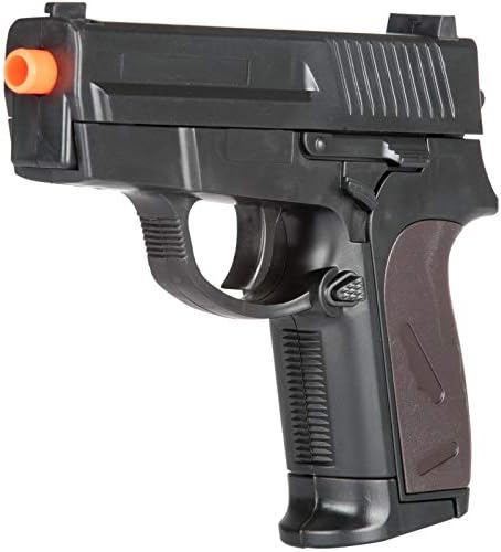Skiennix P618 Spring-Loaded Airsoft Pistol - Sleek Black Design for Enhanced Performance