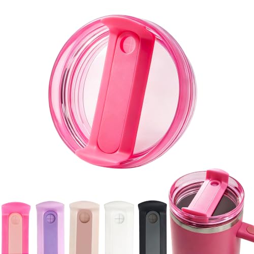 40 oz Tumbler Replacement Lid - Splash-Proof Sliding Lid - Hot Pink