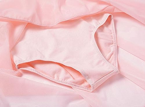Toddler Ballet Leotard with Skirt - Ballet Pink, 2-4T