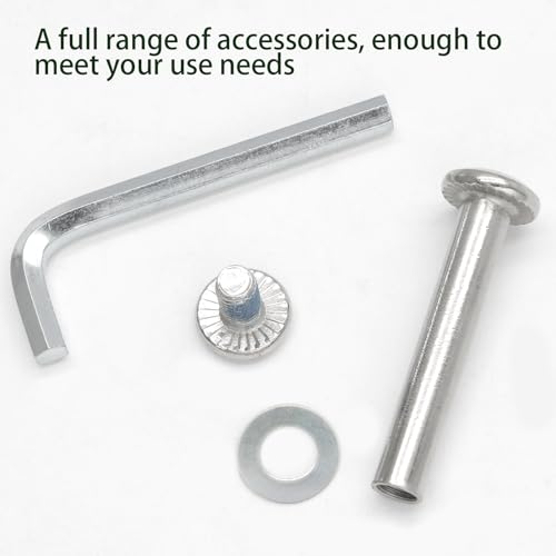 16 PCS Inline Skate Wheel Screw Set - 30mm & 35mm Hex Axles
