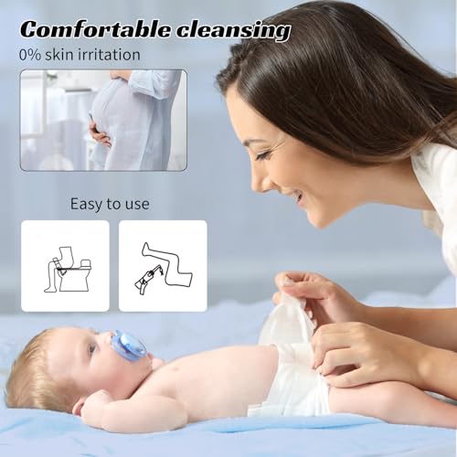 VITCOCO Portable Travel Bidet - Rechargeable Waterproof Sprayer, Black