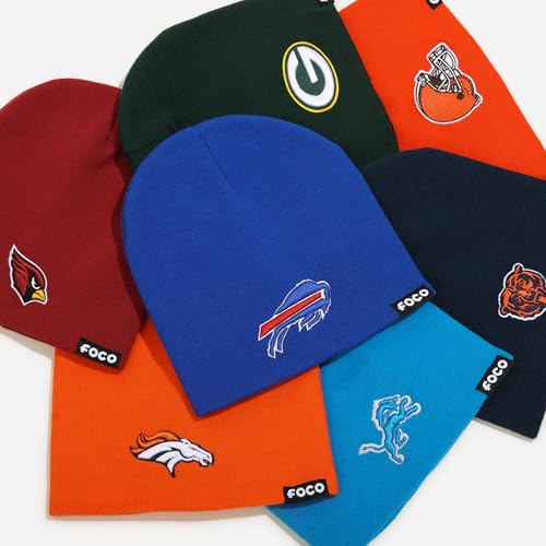 New York Giants Skull Beanie Hat - One Size Team Color