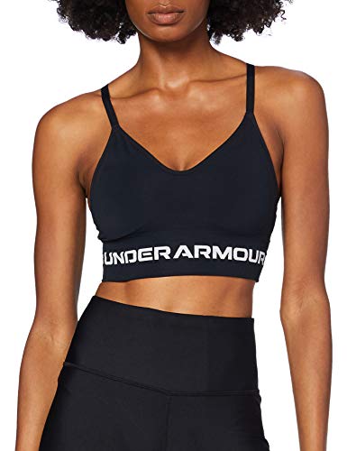 Under Armour Women's Seamless Low Impact Sports Bra Black X-Large