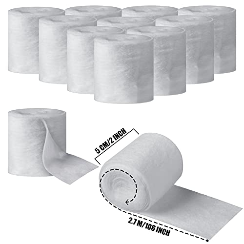 Nuanchu 12 Rolls Medical Cotton Cast Padding Plaster Cloth(2 Inch X