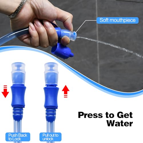 1.5L Hydration Bladder with Large Opening for Cycling & Hiking