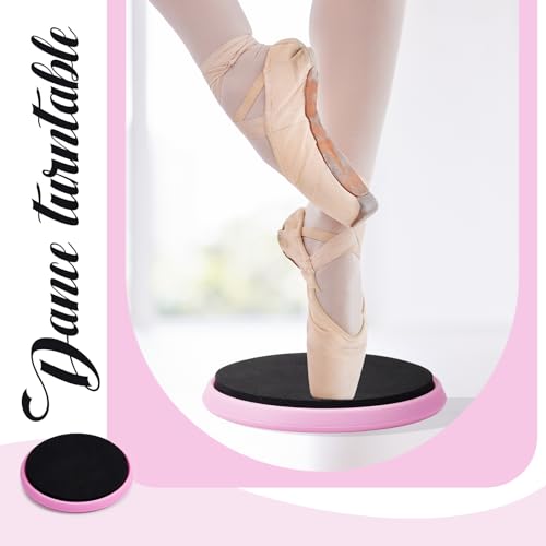 Pink Ballet Turning Board Spinner Set for Dancers - 2 Pcs Balance Training