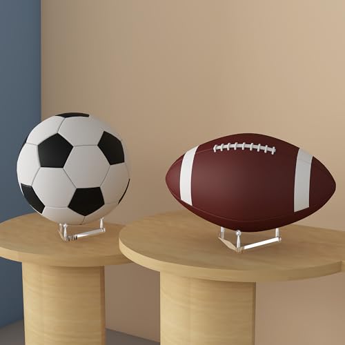 Acrylic Ball Display Stand for Basketball, Football & Volleyball