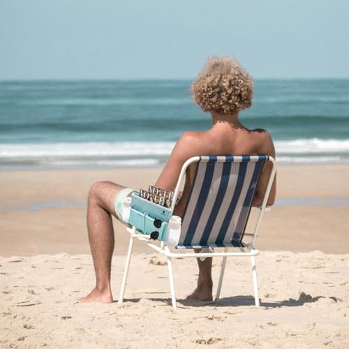 GEERTOP Ultralight Beach Chair Cup Holder Organizer with 2 Side Pockets