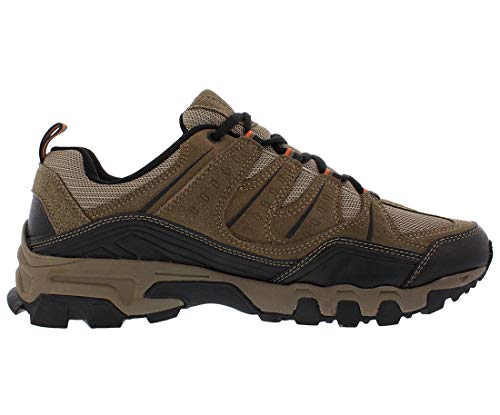Fila Midland Men's Shoes Size 9 Brown/Orange - Sporty Casual Sneakers