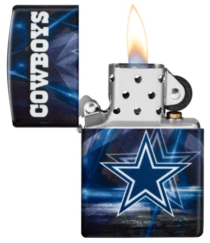 NFL Dallas Cowboys Matte Pocket Lighter - Windproof & Refillable