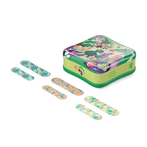 48 Count Adhesive Flexible Fabric Bandages - Fun Patterns for Kids