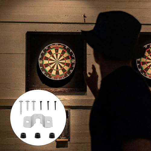 Dartboard Mounting Bracket Kit - Durable Wall Holder Set