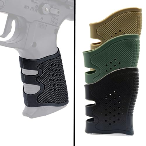 Tactical Rubber Grip Sleeve for Handguns - Multiple Colors