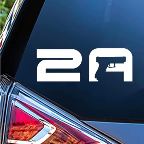 2nd Amendment Right to Bear Arms Vinyl Decal Sticker - 7.55"