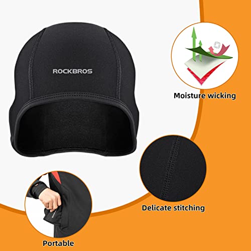 Men's Winter Cycling Cap - Windproof Thermal Helmet Liner