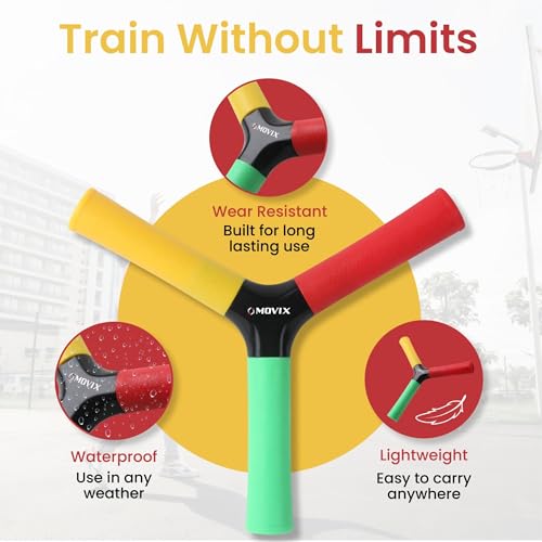 Reaction Speed Training Tool for Hand-Eye Coordination - Y-Shaped Agility Stick